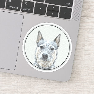 Australischer Rinderhund - Niedliche Original Dog  Aufkleber