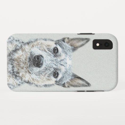 Australischer Rinderhund - Niedliche Original Dog  Case-Mate iPhone Hülle (Rückseite (Horizontal))