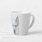 Australischer Rinderhund - Niedliche Original Dog Milchtasse (Rechte Ecke)