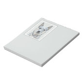 Australischer Rinderhund - Niedliche Original Dog Notizblock (Rotiert)