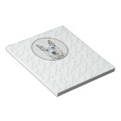 Australischer Rinderhund - Niedliche Original Dog  Notizblock (angewinkelt)