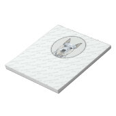Australischer Rinderhund - Niedliche Original Dog  Notizblock (Rotiert)