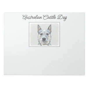 Australischer Rinderhund - Niedliche Original Dog  Notizblock