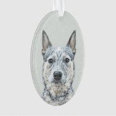 Australischer Rinderhund - Niedliche Original Dog  Ornament (Vorderseite)