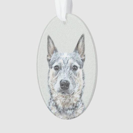 Australischer Rinderhund - Niedliche Original Dog Ornament (Vorderseite)