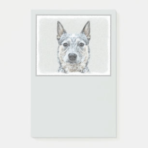 Australischer Rinderhund - Niedliche Original Dog Post-it Klebezettel