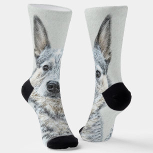 Australischer Rinderhund - Niedliche Original Dog  Socken