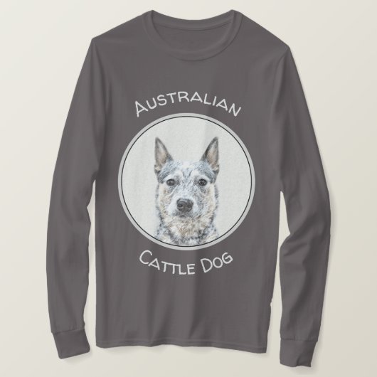 Australischer Rinderhund - Niedliche Original Dog T-Shirt (Design vorne)