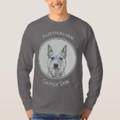Australischer Rinderhund - Niedliche Original Dog T-Shirt (Vorderseite)
