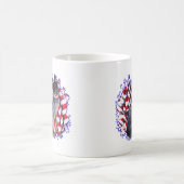Australischer Rinderhund Patriot Kaffeetasse (Mittel)