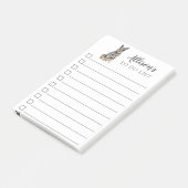 Australischer Rinderhund Personalisiert zu führen Post-it Klebezettel (angewinkelt)