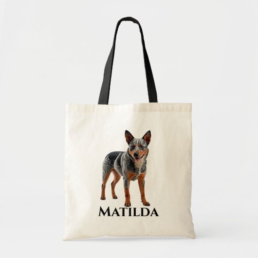 Australischer Rinderhund personalize Tragetasche (Vorne)