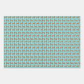 Australischer Rinderhund Red Heeler Geschenkpapier Set (Vorderseite 3)