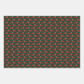 Australischer Rinderhund Red Heeler Weihnachten Geschenkpapier Set (Vorderseite 3)