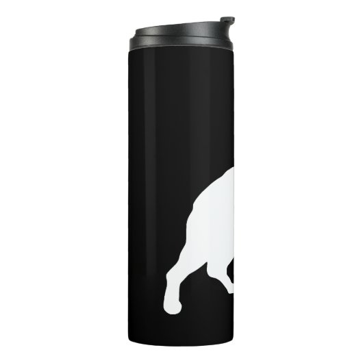 Australischer Rinderhund Thermosbecher (Nach links gedreht)