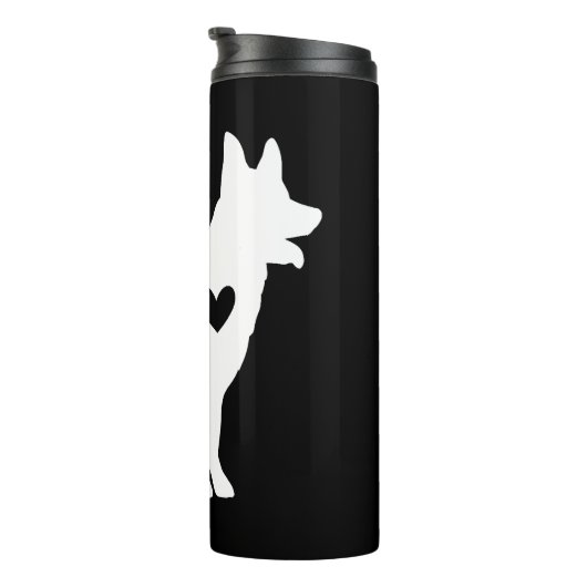 Australischer Rinderhund Thermosbecher (Nach rechts gedreht)