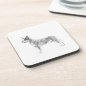 Australischer Rinderhund Untersetzer (Linke Seite)