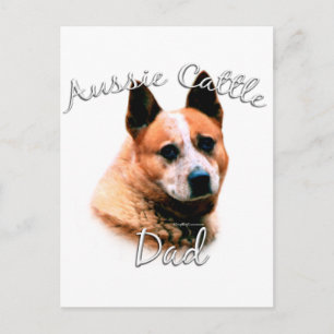 Australischer Rinderhund Vater 2 Postkarte