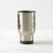 Australischer Rinderhund Vater Travel Mug Reisebecher (Mittel)