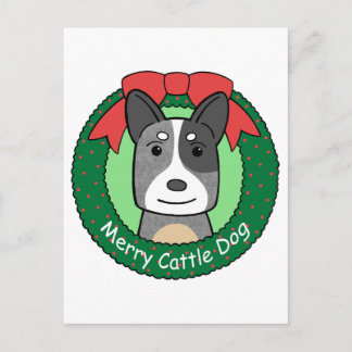 Australischer Rinderhund Weihnachten