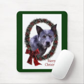 Australischer Rinderhund Weihnachtsgeschenke Mousepad (Mit Mouse)