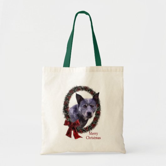 Australischer Rinderhund Weihnachtsgeschenke Tragetasche (Vorne)