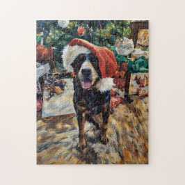 Australischer Rinderhund Weihnachtspuzzle Puzzle