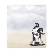 Australischer Rinderhund Welpe Notepad Notizblock (Vorderseite)