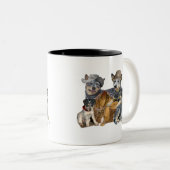Australischer Rinderhund Zweifarbige Tasse (VorderseiteRechts)