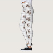 australischer roter merle Welpe Leggings (Links)
