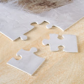 australischer roter merle Welpe Puzzle (Seite)