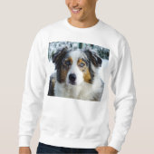 australischer Schäfer blaues merle 3 Sweatshirt (Vorderseite)