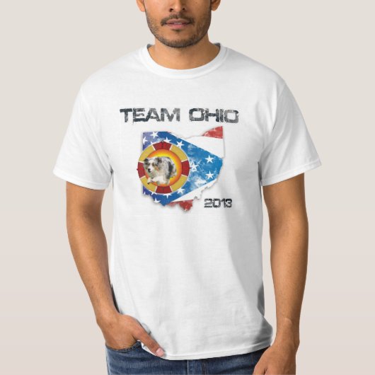 Australischer Schäfer-"Elija" T - Shirt (Vorderseite)