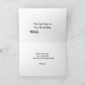 Australischer Schäfer-kundenspezifische alles- Karte (Innenseite)