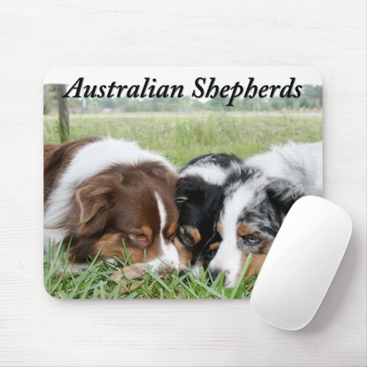 Australischer Schäfer Mousepad (Mit Mouse)