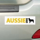 Australischer Schäfer-Vater Autoaufkleber (Auf Auto)