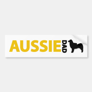 Australischer Schäfer-Vater Autoaufkleber