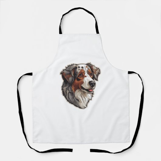 Australischer Schäferhund 1 Schürze (Vorderseite)