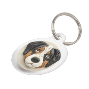 Australischer Schäferhund 3D inspiriert Haustiermarke