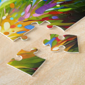 Australischer Schäferhund: Acryl Blau-Merle-Aussie Puzzle (Seite)