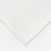 Australischer Schäferhund auf großer Fleece-Decke Fleecedecke (Ecke)