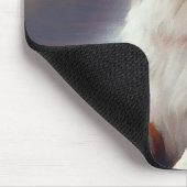 Australischer Schäferhund auf Paddle: Ein Landscha Mousepad (Ecke)