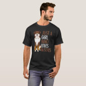 Australischer Schäferhund Aussie Besitzer  Mädchen T-Shirt (Vorne ganz)