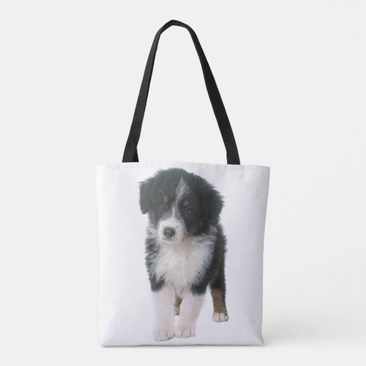 Australischer Schäferhund Aussie Welpe Tasche (Rückseite)