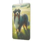 Australischer Schäferhund Autolufterfrischer (Links)