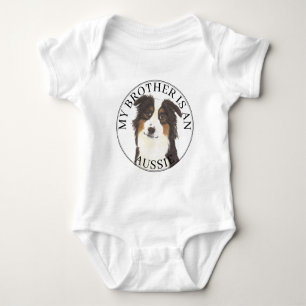 Australischer Schäferhund Big Brother Baby Strampler