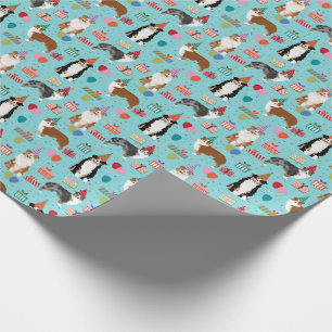 Australischer Schäferhund Birthday Packpapier