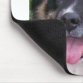 Australischer Schäferhund Black Tri Mousepad (Ecke)