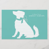 Australischer Schäferhund Briefpapier (Vorderseite)