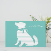 Australischer Schäferhund Briefpapier (Stehend Vorderseite)